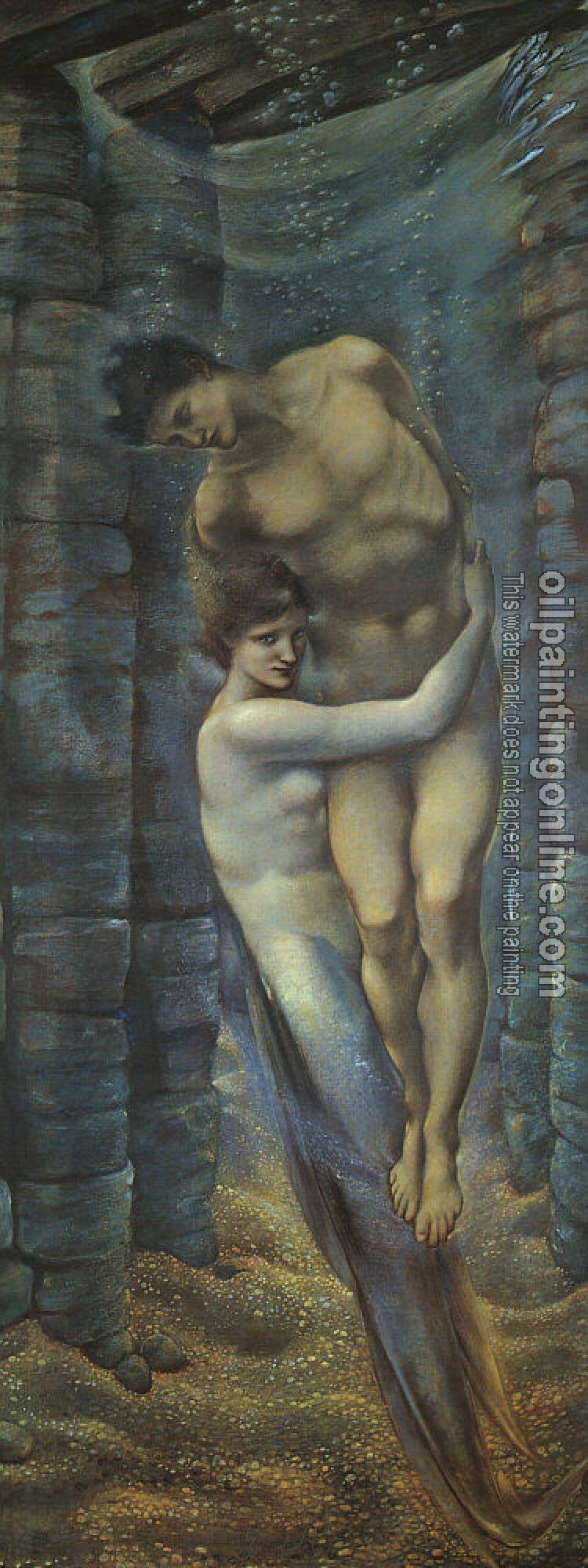 Burne-Jones, Sir Edward Coley - The Depths of the Sea